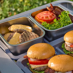 Weber Works™ Prep Containers - Works with Weber Works™ Serving Tray