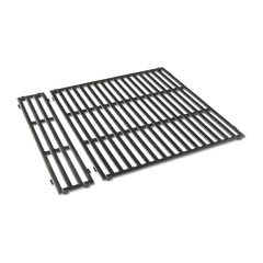 WEBER CRAFTED Porcelain-Enameled Cast-Iron Cooking Grates - Compatible with Small Spirit Grills