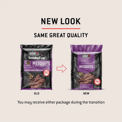Mesquite All-Natural Hardwood Pellets - 20 lb bag of grill pellets