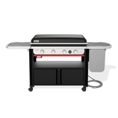 Slate® 36" Rust-Resistant Griddle with Flip-Up Side Table (Natural Gas)
