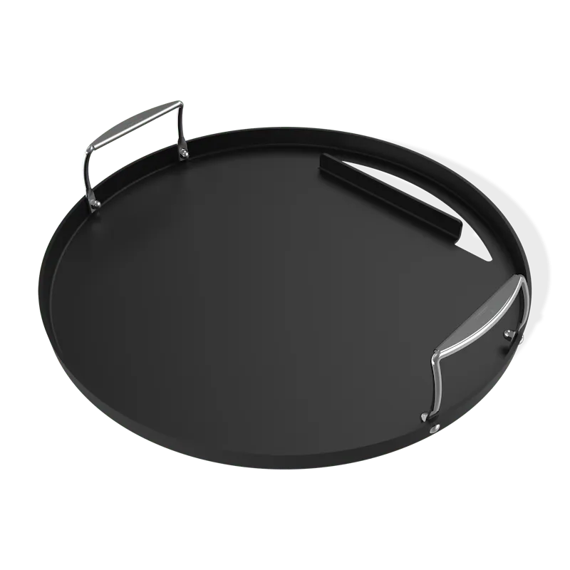 Rust-Resistant 22" Round Griddle Insert - Compatible with 22" Weber charcoal grills