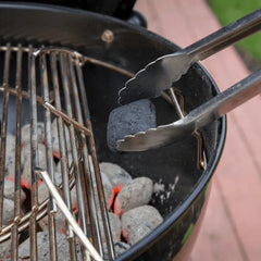Hinged Cooking Grate - Compatible with 18" charcoal grills