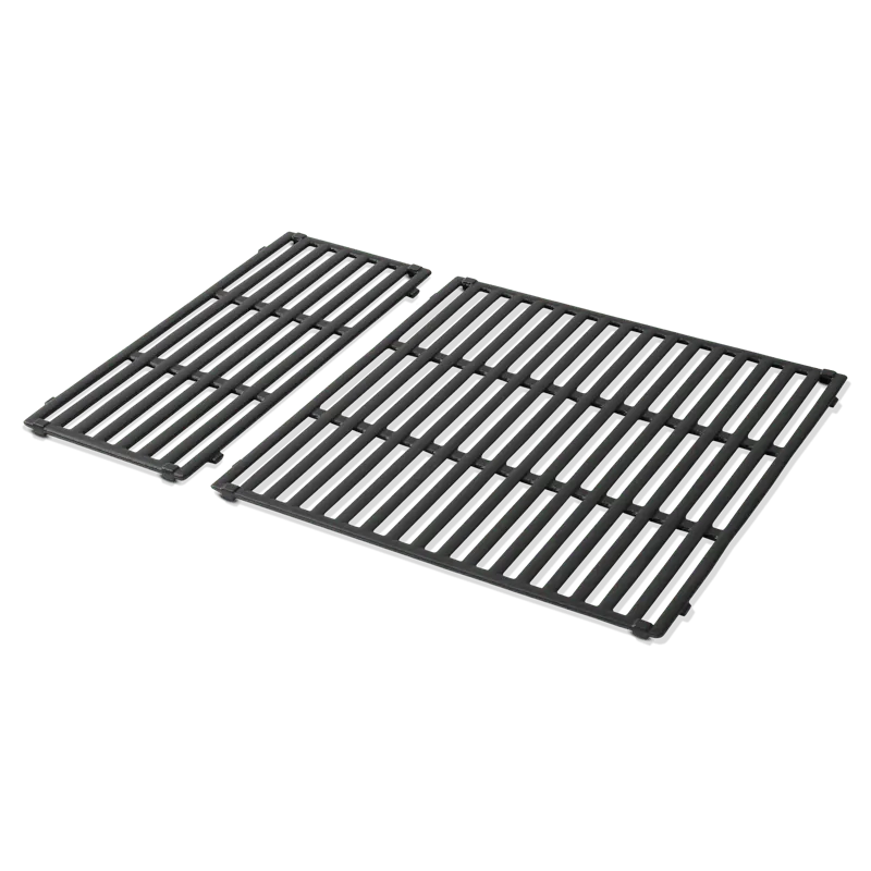 WEBER CRAFTED Porcelain-Enameled Cast-Iron Cooking Grates - Compatible with Large Spirit and Select Pellet Grills