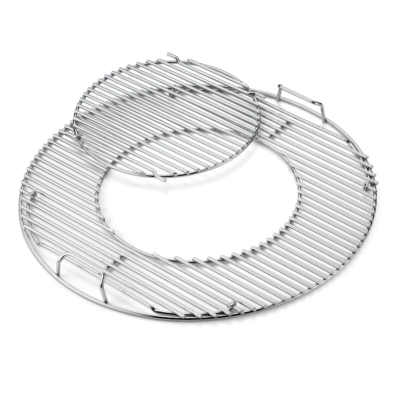 Gourmet BBQ System Cooking Grates - Compatible with 22" charcoal grills