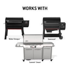Wired Food Probe (Single Sensor) - Compatible with Searwood®, Weber Smoque™ and Summit Smart gas grills