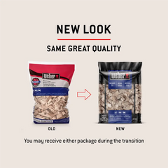 Hickory Wood Chips - 192 cu. in. (0.003 m³) bag